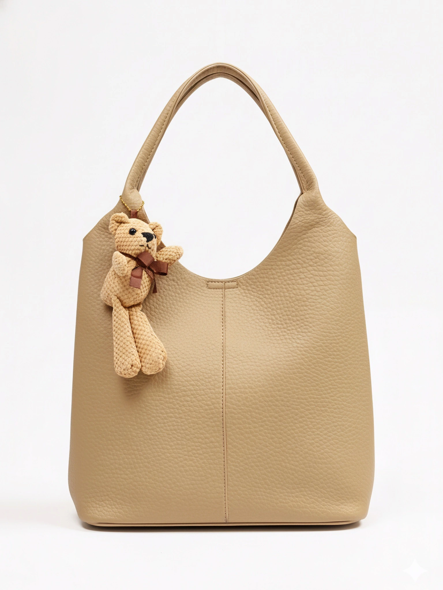 Сумка-шоппер с косметичкой и брелком в ассортименте